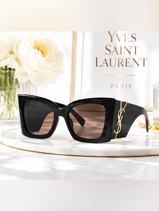 Saint Laurent Accessories - NWOT-Saint Laurent Black Sunglasses Elegant Accessories!-(#0181)